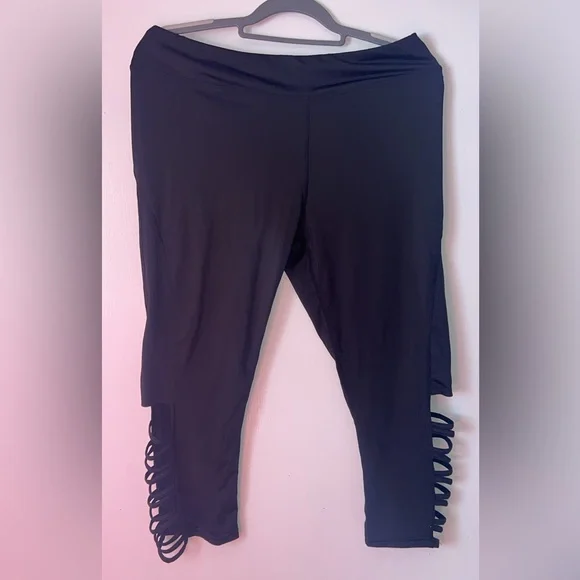 Zone Pro Black Active Leggings - Picture 1 of 4